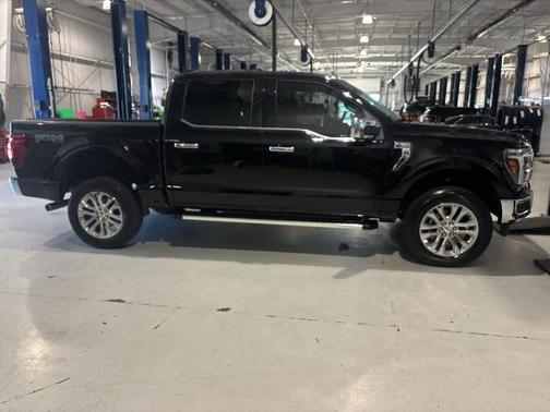 AGATE BLACK METALLIC 2025 Ford F-150 LARIAT