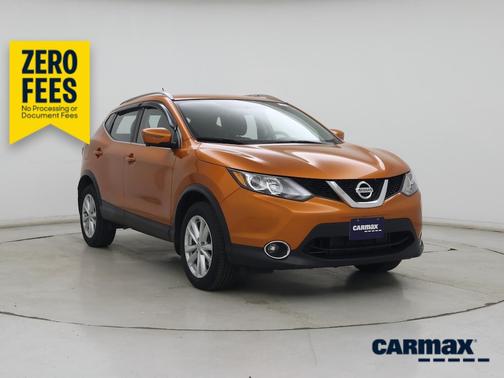Orange 2017 Nissan Rogue Sport SV