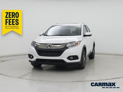 White 2022 Honda HR-V EX