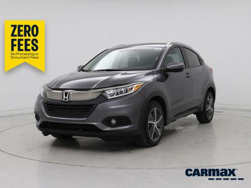Gray 2022 Honda HR-V EX