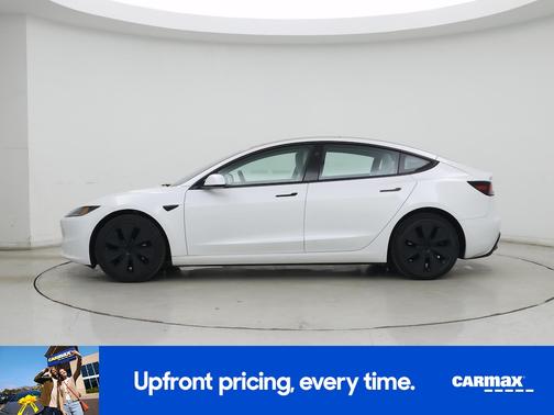 White 2025 Tesla Model 3 Long Range
