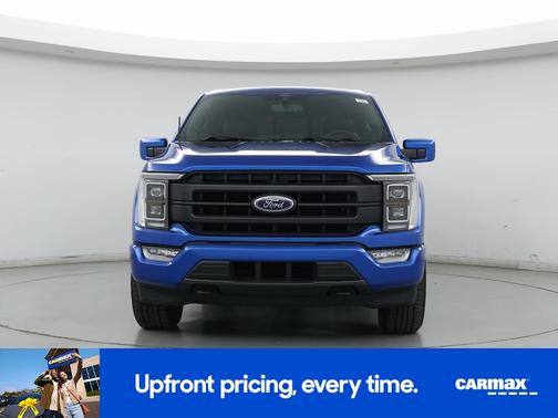 Blue 2021 Ford F-150 Lariat