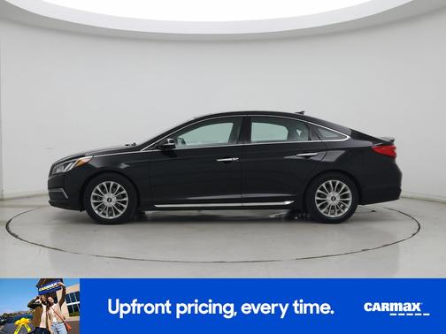 Black 2015 Hyundai SONATA Limited