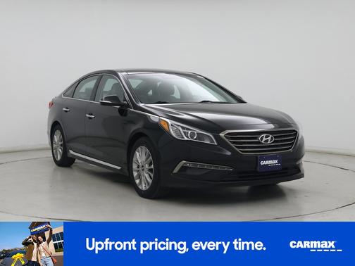 Black 2015 Hyundai SONATA Limited