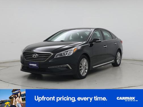 Black 2015 Hyundai SONATA Limited