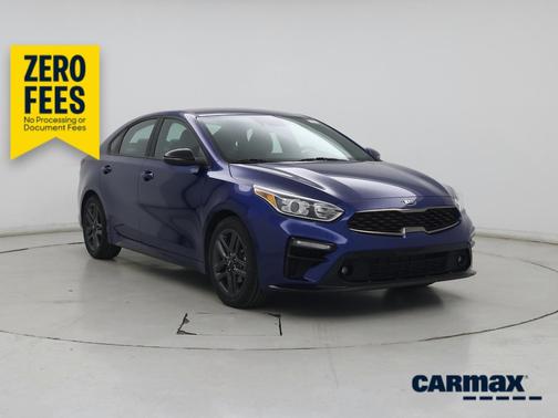 Blue 2021 Kia Forte GT-Line