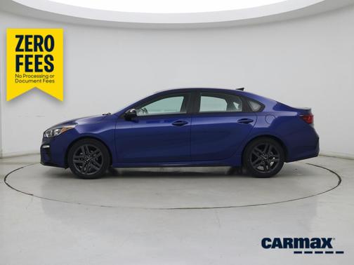 Blue 2021 Kia Forte GT-Line