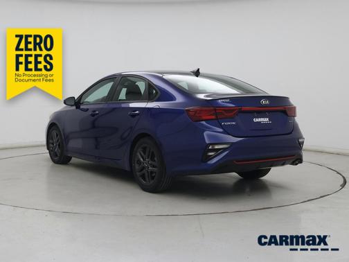 Blue 2021 Kia Forte GT-Line