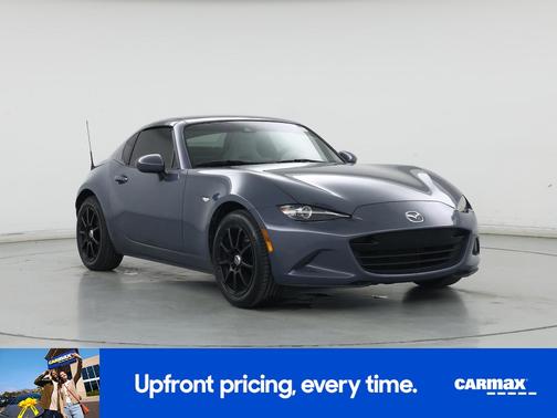 Blue 2021 Mazda MX-5 Miata RF Grand Touring