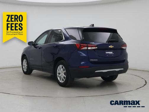 Blue 2022 Chevrolet Equinox LT
