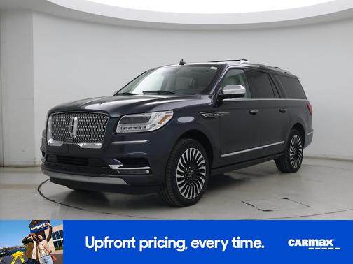 Blue 2021 Lincoln Navigator L Black Label