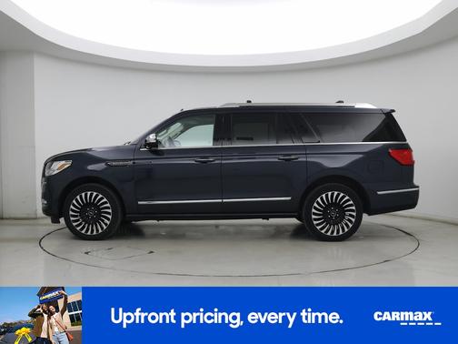 Blue 2021 Lincoln Navigator L Black Label