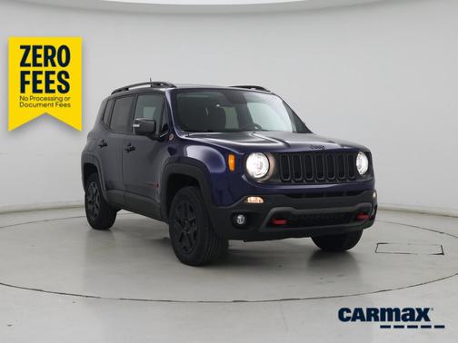 Blue 2018 Jeep Renegade Trailhawk