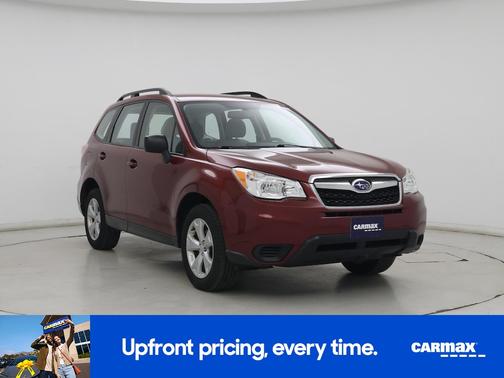 Burgundy 2016 Subaru Forester 2.5I