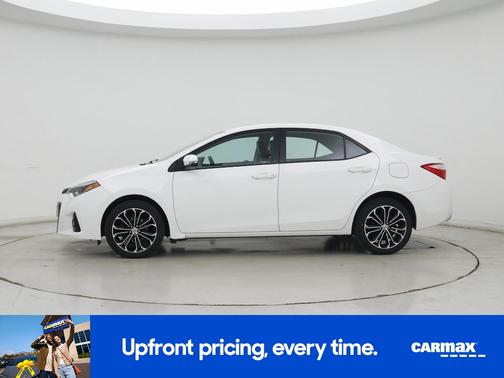White 2016 Toyota Corolla S Plus