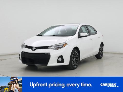 White 2016 Toyota Corolla S Plus