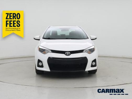 White 2016 Toyota Corolla S Plus