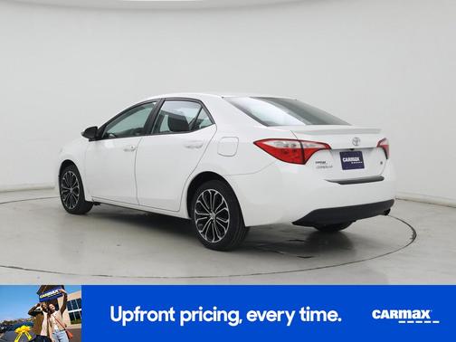 White 2016 Toyota Corolla S Plus