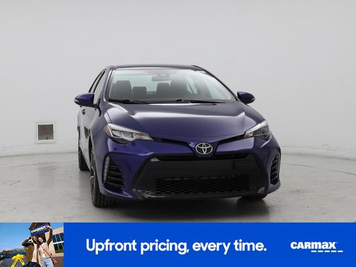Blue 2017 Toyota Corolla SE