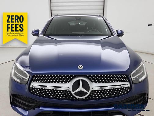 Blue 2021 Mercedes-Benz GLC 300