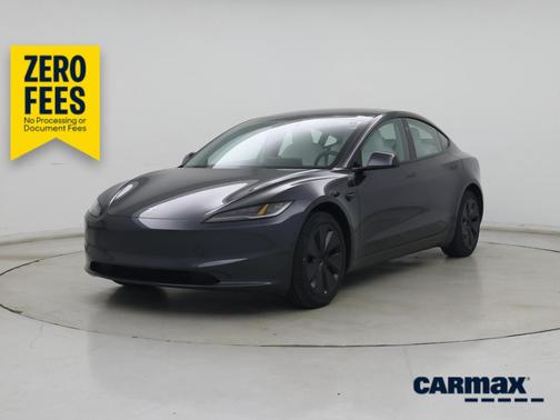 Gray 2025 Tesla Model 3 Long Range