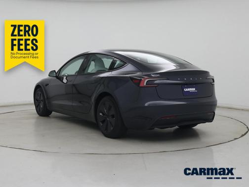 Gray 2025 Tesla Model 3 Long Range