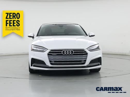 White 2019 Audi A5 Premium Plus