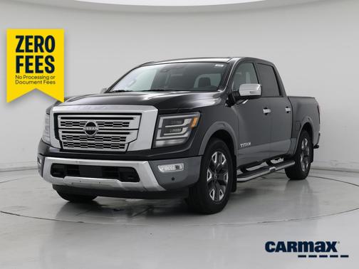 Black 2024 Nissan Titan Platinum Reserve