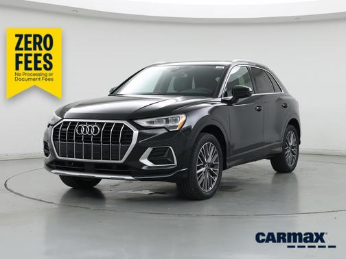 Black 2022 Audi Q3 Premium