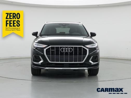 Black 2022 Audi Q3 Premium