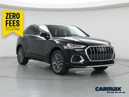 Black 2022 Audi Q3 Premium