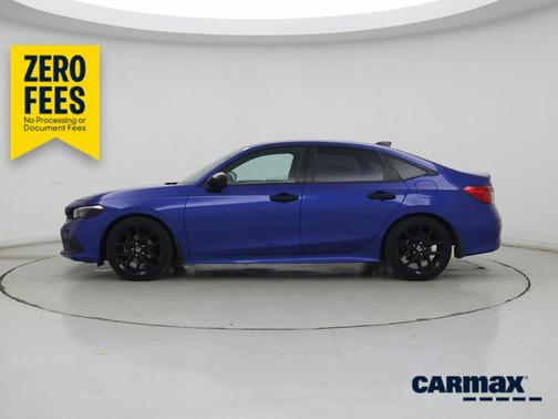 Blue 2022 Honda Civic Sport