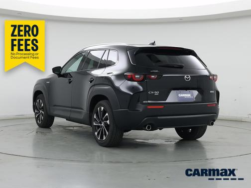 Black 2025 Mazda CX-50 Hybrid Premium Plus