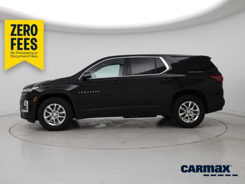 Black 2023 Chevrolet Traverse LS