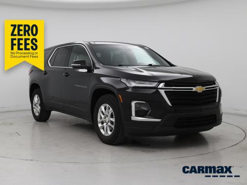 Black 2023 Chevrolet Traverse LS