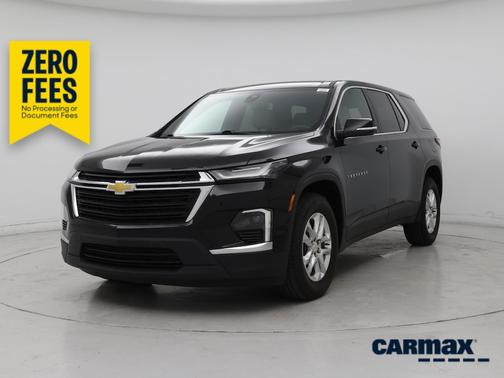 Black 2023 Chevrolet Traverse LS