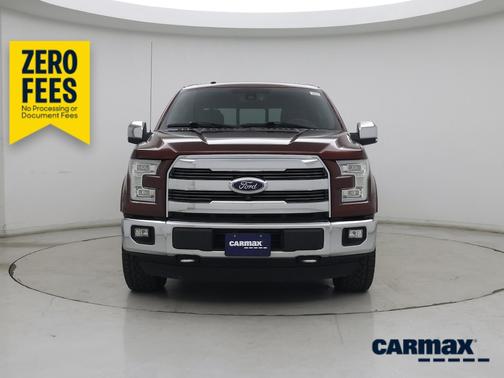 Burgundy 2015 Ford F-150 King Ranch