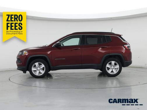 Red 2022 Jeep Compass Latitude