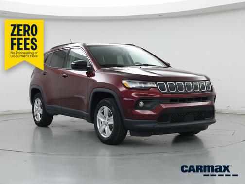 Red 2022 Jeep Compass Latitude