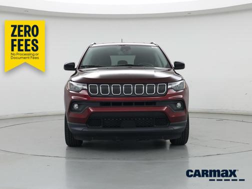 Red 2022 Jeep Compass Latitude
