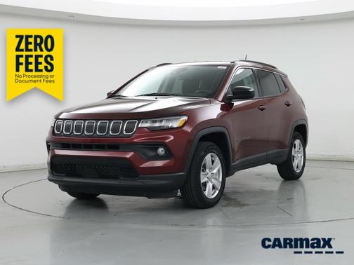 Red 2022 Jeep Compass Latitude