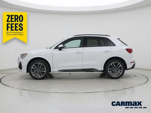 White 2022 Audi Q3 S-Line Premium Plus