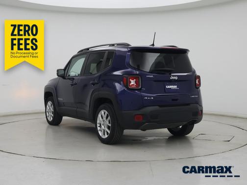 Blue 2021 Jeep Renegade Limited