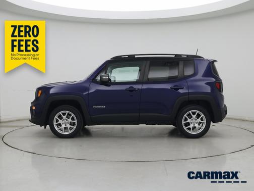 Blue 2021 Jeep Renegade Limited