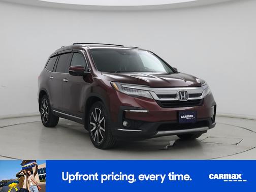 Red 2019 Honda Pilot Elite
