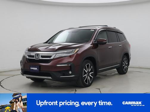 Red 2019 Honda Pilot Elite