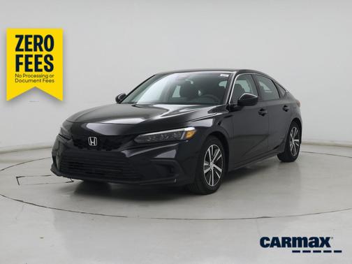 Black 2023 Honda Civic LX