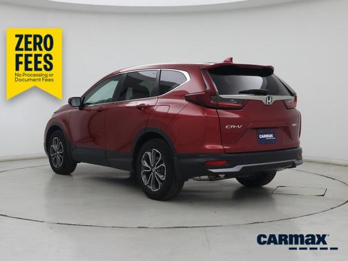 Red 2021 Honda CR-V EX
