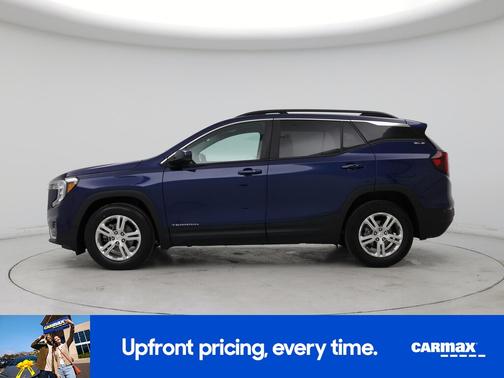 Blue 2022 GMC Terrain SLE