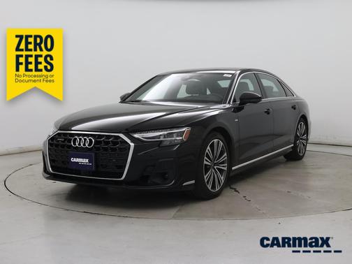 Black 2023 Audi A8 L